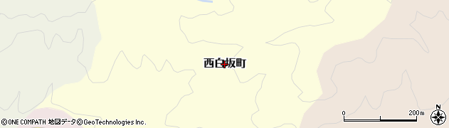 愛知県瀬戸市西白坂町周辺の地図