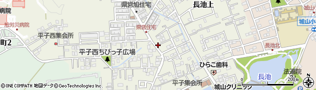 愛知県尾張旭市平子町中通297周辺の地図