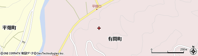 愛知県豊田市有間町池ハサ13周辺の地図