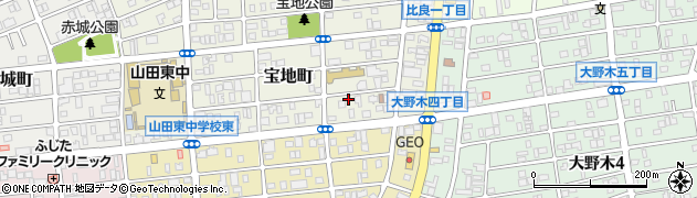 愛知県名古屋市西区宝地町357周辺の地図