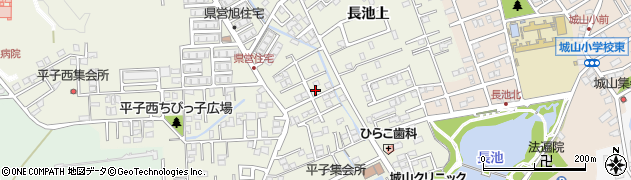 愛知県尾張旭市平子町中通291周辺の地図