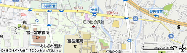 小浅間神社周辺の地図