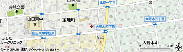 愛知県名古屋市西区宝地町364周辺の地図