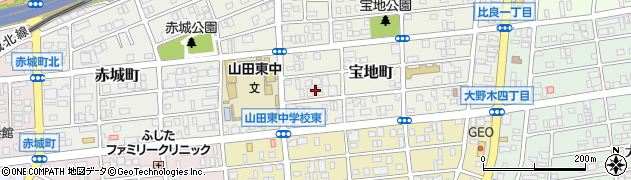 愛知県名古屋市西区宝地町131周辺の地図
