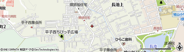 愛知県尾張旭市平子町中通317周辺の地図