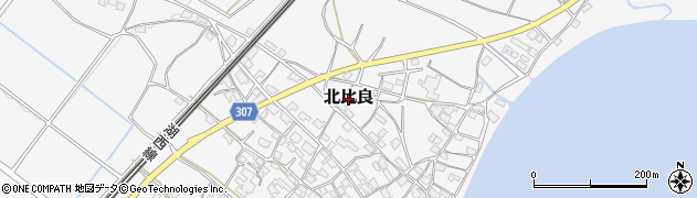 滋賀県大津市北比良周辺の地図