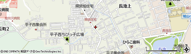 愛知県尾張旭市平子町中通323周辺の地図