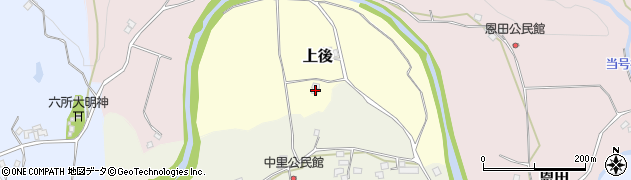 千葉県富津市上後668周辺の地図