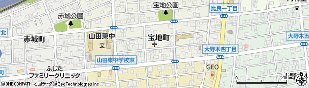愛知県名古屋市西区宝地町165周辺の地図