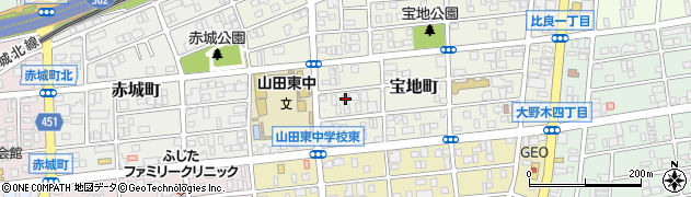 愛知県名古屋市西区宝地町123周辺の地図