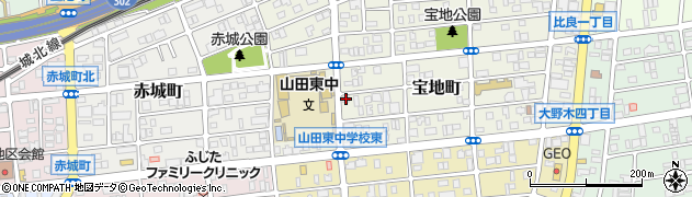 愛知県名古屋市西区宝地町127周辺の地図
