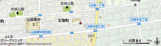 愛知県名古屋市西区宝地町345周辺の地図