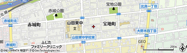 愛知県名古屋市西区宝地町122周辺の地図