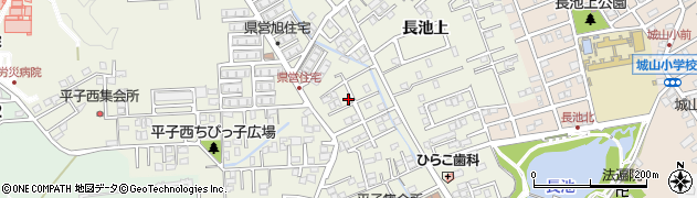 愛知県尾張旭市平子町中通313周辺の地図