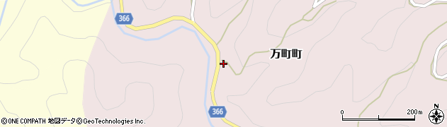 愛知県豊田市万町町（初野開）周辺の地図