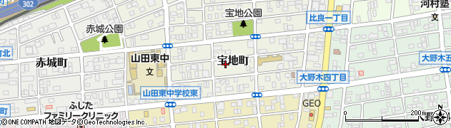 愛知県名古屋市西区宝地町174周辺の地図