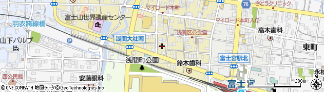 静岡県富士宮市大宮町24周辺の地図