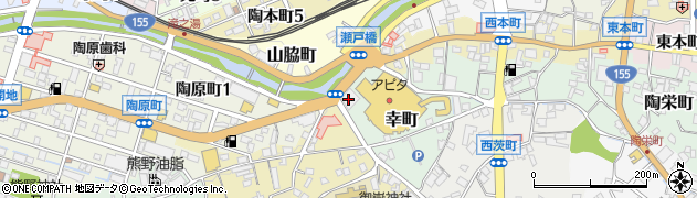三菱ＵＦＪ銀行瀬戸支店周辺の地図