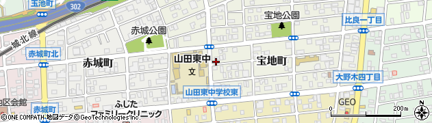 愛知県名古屋市西区宝地町115周辺の地図