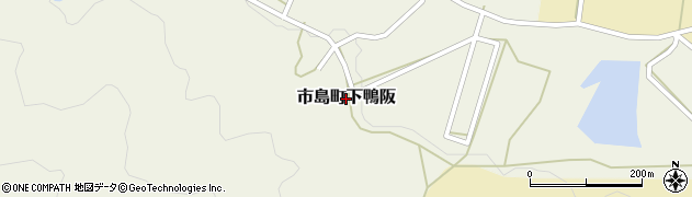 兵庫県丹波市市島町下鴨阪周辺の地図