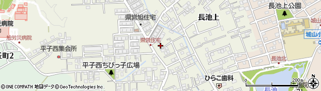 愛知県尾張旭市平子町中通350周辺の地図