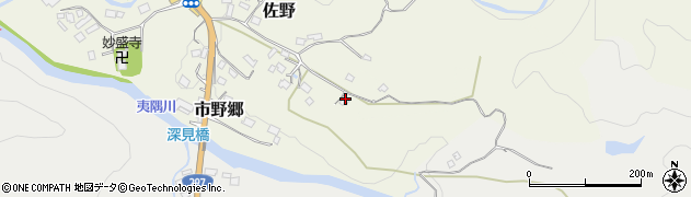千葉県勝浦市市野郷1062周辺の地図