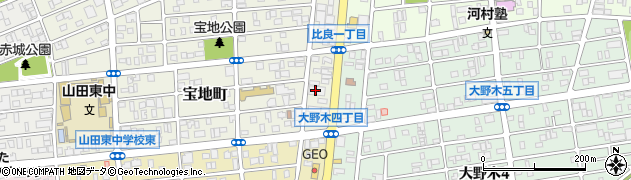 ＪＡなごや山田東周辺の地図