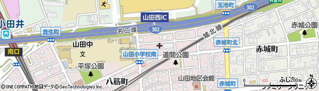 コニカミノルタビジネスサポート愛知株式会社周辺の地図