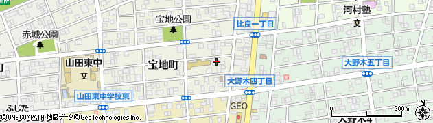 愛知県名古屋市西区宝地町340周辺の地図