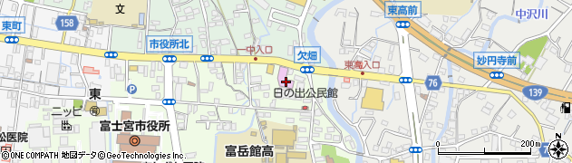 カラオケ館 富士宮弓沢店周辺の地図