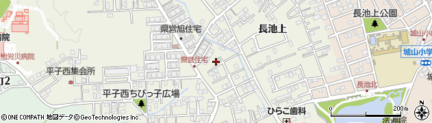 愛知県尾張旭市平子町中通347周辺の地図