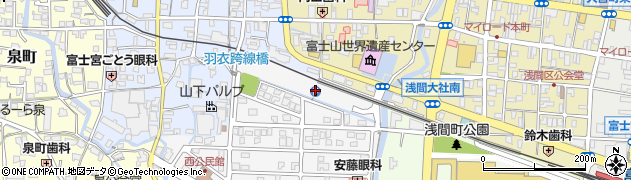 神田川観光駐車場周辺の地図
