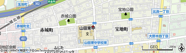 愛知県名古屋市西区宝地町35周辺の地図