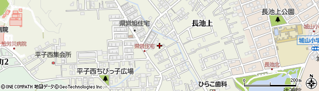 愛知県尾張旭市平子町中通346周辺の地図