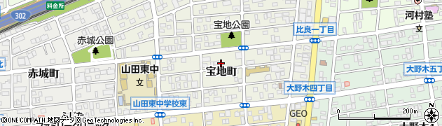 愛知県名古屋市西区宝地町179周辺の地図