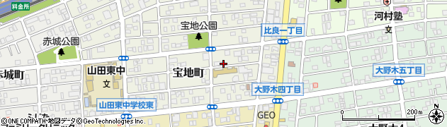 愛知県名古屋市西区宝地町332周辺の地図