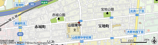 愛知県名古屋市西区宝地町37周辺の地図