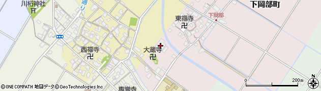 滋賀県彦根市下岡部町519周辺の地図