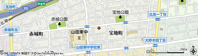 愛知県名古屋市西区宝地町109周辺の地図