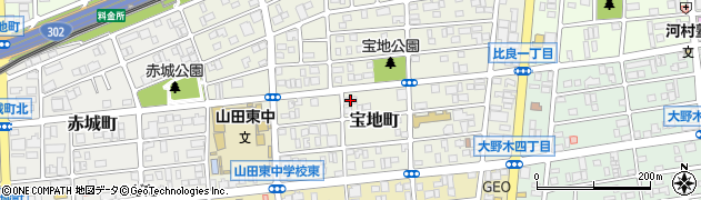 愛知県名古屋市西区宝地町193周辺の地図