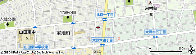 愛知県名古屋市西区宝地町381周辺の地図