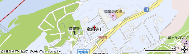 愛知県名古屋市守山区竜泉寺周辺の地図