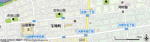 愛知県名古屋市西区宝地町327周辺の地図