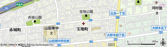 愛知県名古屋市西区宝地町188周辺の地図