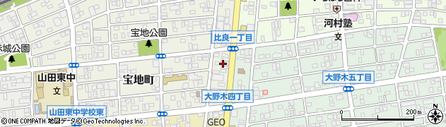 愛知県名古屋市西区宝地町383周辺の地図