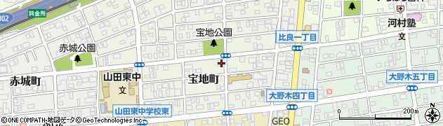 愛知県名古屋市西区宝地町185周辺の地図