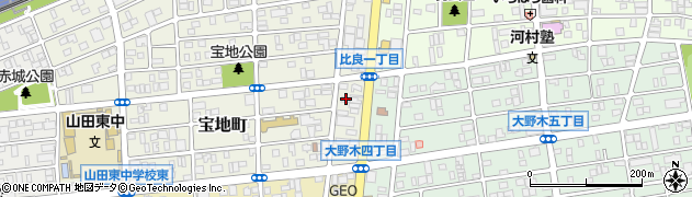 愛知県名古屋市西区宝地町382周辺の地図