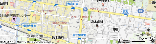 明光義塾　富士宮駅前教室周辺の地図