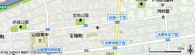愛知県名古屋市西区宝地町317周辺の地図
