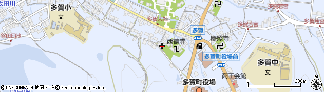 滋賀県多賀町（犬上郡）多賀周辺の地図